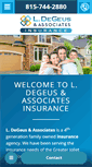 Mobile Screenshot of degeusinsurance.com